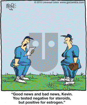 In the Bleachers on Friday July 16, 2010 Comic Strip