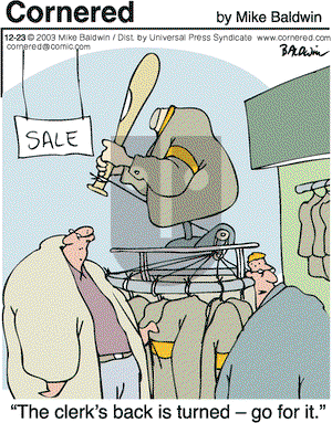 Cornered on Tuesday December 23, 2003 Comic Strip