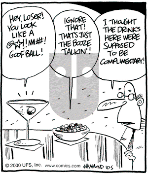 Reality Check on Thursday October 5, 2000 Comic Strip