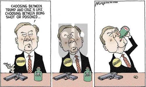 Robert Ariail on Tuesday March 22, 2016 Comic Strip