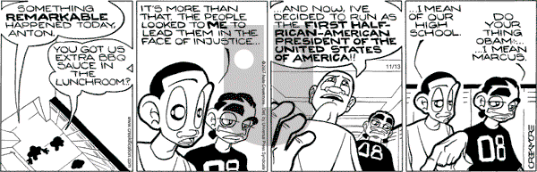 Maintaining on Tuesday November 13, 2007 Comic Strip