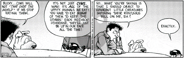 Get Fuzzy on Tuesday September 25, 2001 Comic Strip