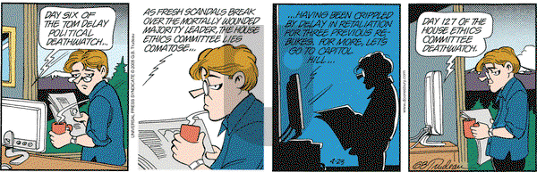 Doonesbury on Saturday April 23, 2005 Comic Strip