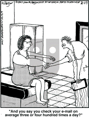 Close to Home on Saturday February 17, 2007 Comic Strip