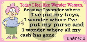 Aunty Acid on Friday June 21, 2013 Comic Strip