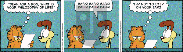 Garfield on Wednesday May 7, 2025 Comic Strip
