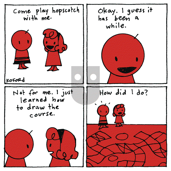 Haircut Practice on Monday May 12, 2025 Comic Strip