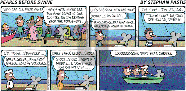 Pearls Before Swine on Sunday March 2, 2003 Comic Strip