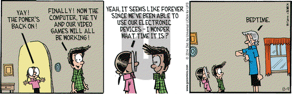 Grand Avenue on Saturday August 9, 2014 Comic Strip