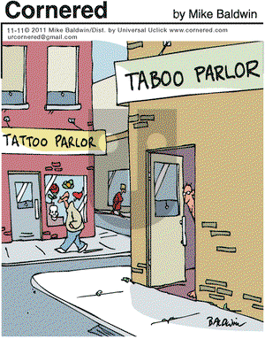 Cornered on Friday November 11, 2011 Comic Strip