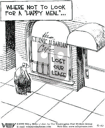 Non Sequitur on Monday May 10, 1999 Comic Strip