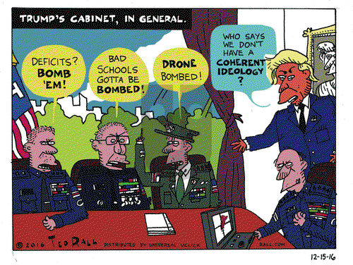 Ted Rall on Thursday December 15, 2016 Comic Strip