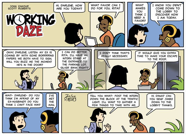 Working Daze on Sunday May 25, 2025 Comic Strip