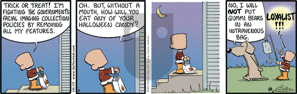 DeFlocked on Tuesday October 15, 2013 Comic Strip