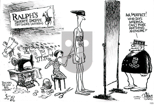 Pat Oliphant on Wednesday July 25, 2012 Comic Strip