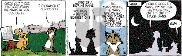 Over the Hedge on Monday September 10, 2012 Comic Strip