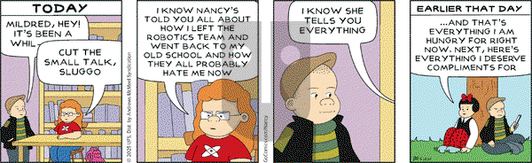 Nancy on Tuesday May 13, 2025 Comic Strip