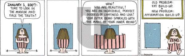 Cathy Classics - Monday January 1, 2007 Comic Strip