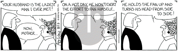 The Born Loser on Tuesday August 13, 2002 Comic Strip