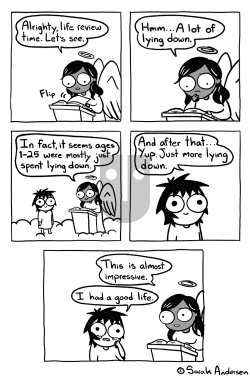 Sarah's Scribbles on Tuesday August 29, 2017 Comic Strip