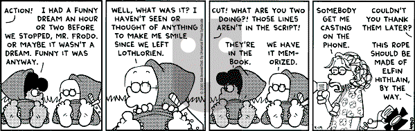 FoxTrot on Thursday June 22, 2000 Comic Strip