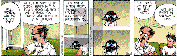 Get Fuzzy on Friday November 24, 2006 Comic Strip