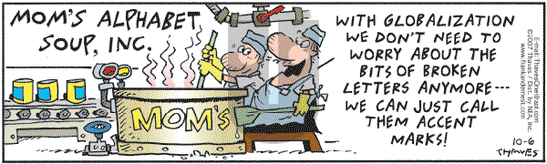 Frank and Ernest - Saturday October 6, 2007 Comic Strip