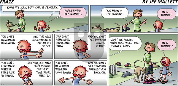 Frazz on Sunday July 8, 2018 Comic Strip