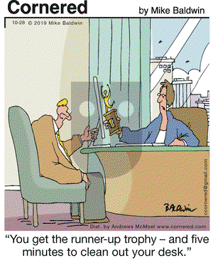Cornered on Monday October 28, 2019 Comic Strip