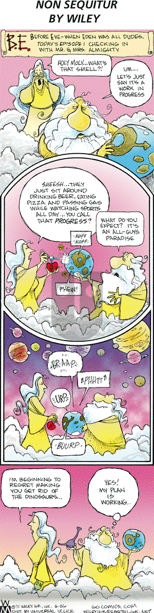 Non Sequitur on Sunday June 26, 2011 Comic Strip
