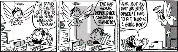 Rose is Rose on Thursday November 29, 2007 Comic Strip
