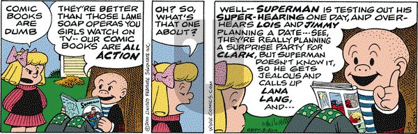 Nancy on Friday September 3, 2010 Comic Strip