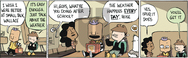 Wallace the Brave on Tuesday May 4, 2021 Comic Strip