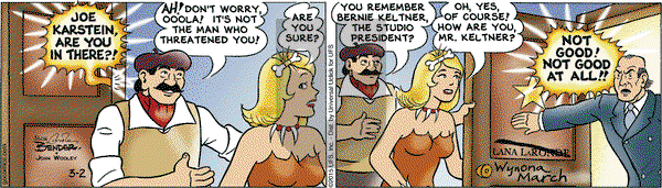 Alley Oop on Monday March 2, 2015 Comic Strip