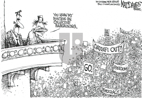 Matt Davies on Friday February 25, 2011 Comic Strip