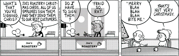 Pearls Before Swine on Saturday December 2, 2006 Comic Strip