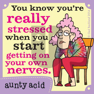 Aunty Acid on Thursday October 9, 2014 Comic Strip