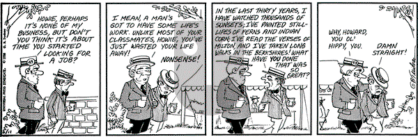 Doonesbury on Friday May 11, 1973 Comic Strip
