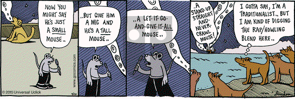 Overboard on Thursday April 30, 2015 Comic Strip
