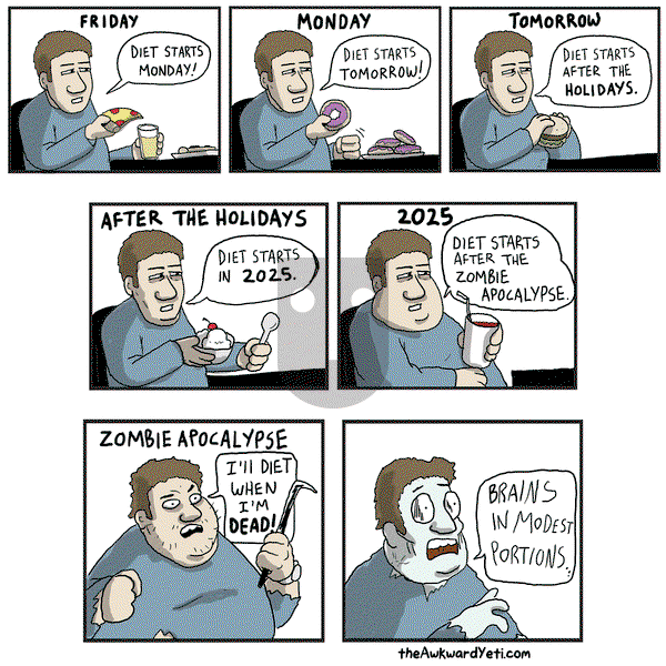 The Awkward Yeti on Wednesday April 1, 2015 Comic Strip