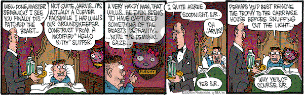 Monty on Friday July 3, 2009 Comic Strip