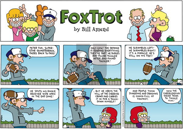 FoxTrot on Monday October 28, 2002 Comic Strip