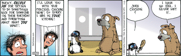 Get Fuzzy on Saturday November 5, 2016 Comic Strip