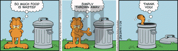 Garfield on Monday November 26, 2018 Comic Strip