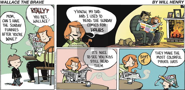 Wallace the Brave on Sunday February 3, 2019 Comic Strip