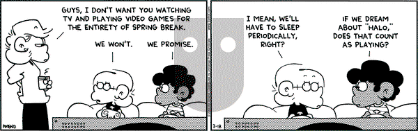 FoxTrot on Saturday March 18, 2006 Comic Strip
