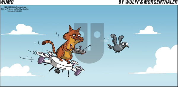 WuMo on Sunday July 28, 2019 Comic Strip