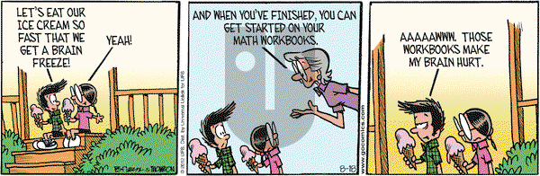 Grand Avenue on Saturday August 18, 2012 Comic Strip