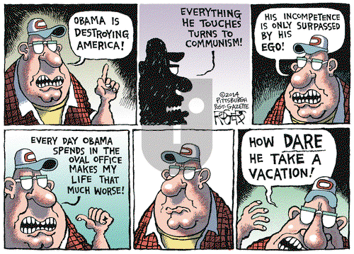 Rob Rogers on Thursday August 28, 2014 Comic Strip