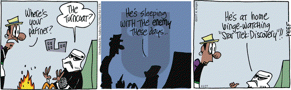 The Knight Life on Monday November 27, 2017 Comic Strip
